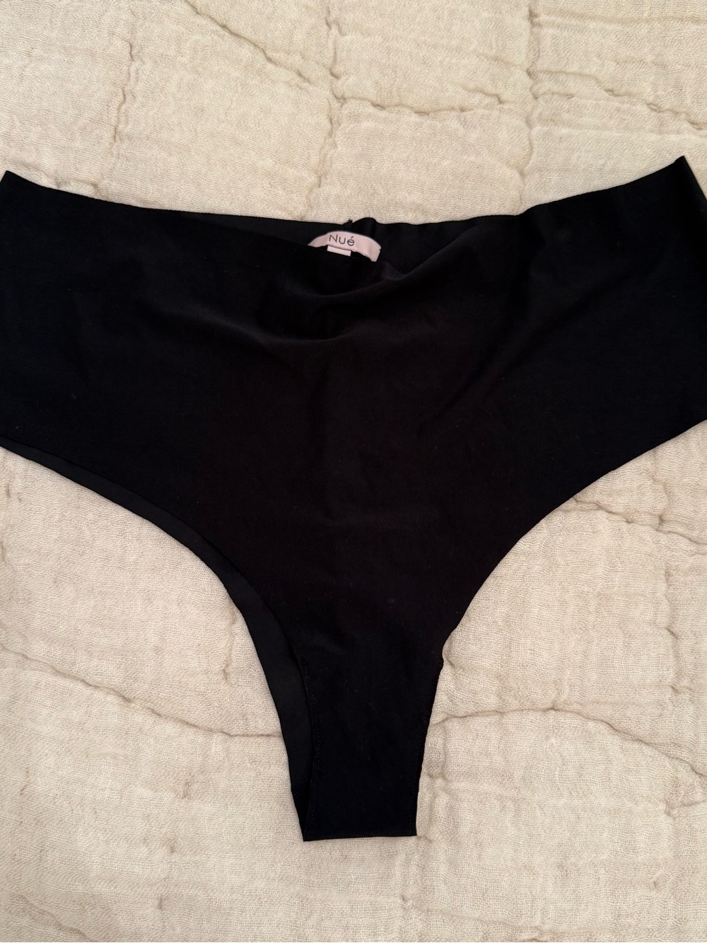 NUÉ Black Seamless Underwear